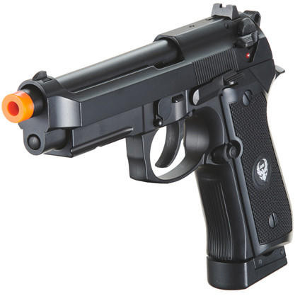 HFC Metal M9 CO2 Gas Blowback Airsoft Pistol, Black
